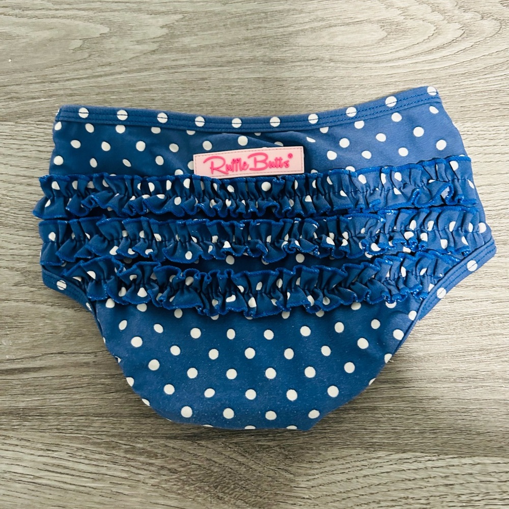 FREE Bundle add on or buy individually 2T Ruffle Butts Polka Dot Bikini Bottoms